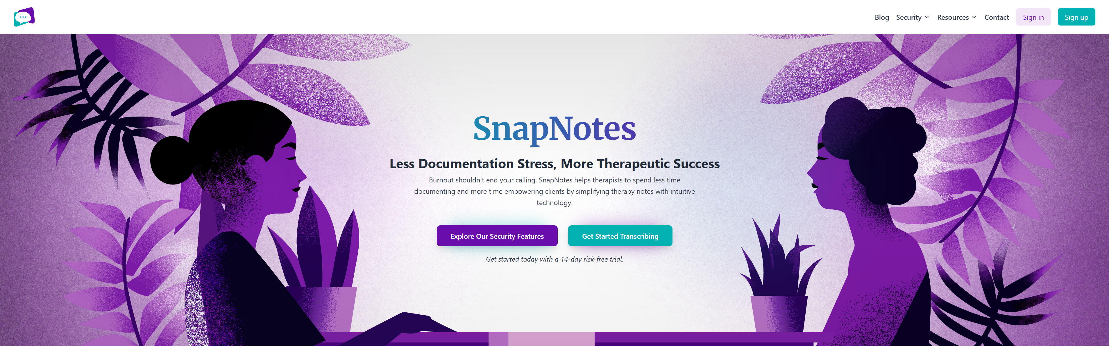 New SnapNotes Website Design